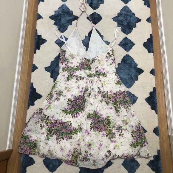 Anna Sui Anthropologie Floral Halter Sundress - Picture 5 of 7